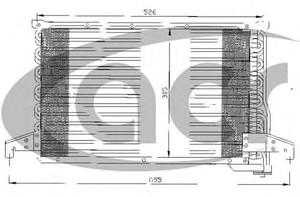 Фото Конденсатор, кондиціонер ACR 300307
