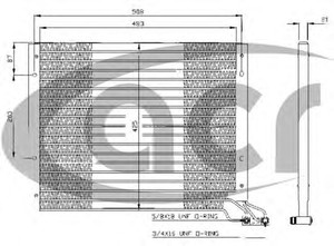 Фото Конденсатор, кондиціонер ACR 300309