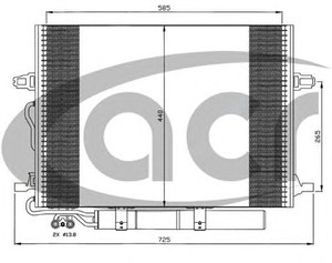 Фото Конденсатор, кондиціонер ACR 300559