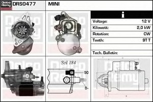 Фото Стартер ACDelco DRS0477