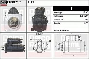 Фото Стартер ACDelco DRS3717