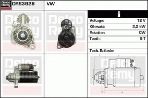 Фото Стартер ACDelco DRS3928