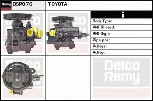 Фото Гідравлічний насос, рульове керування ACDelco DSP876