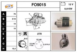 Фото Стартер SNRA FO9015