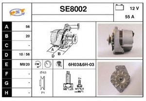 Фото Генератор SNRA SE8002