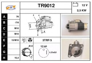 Фото Стартер SNRA TR9012