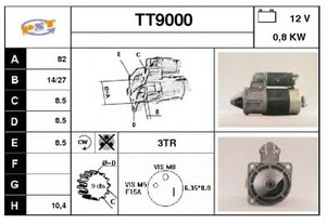 Фото Стартер SNRA TT9000