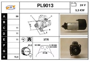 Фото Стартер SNRA PL9013