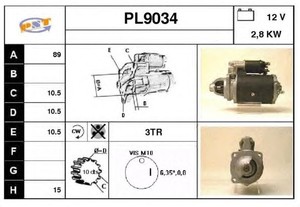 Фото Стартер SNRA PL9034