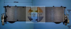 Фото Конденсатор, кондиціонер AUTO AIR GLOUCESTER 16-6213