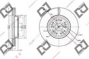 Фото Гальмівний диск DJ PARTS BD1439