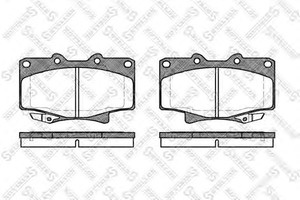 Фото Комплект гальмівних колодок, дискове гальмо STELLOX 440004SX