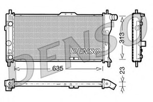 Фото Радіатор, охолодження двигуна Denso/Ketner DRM20034