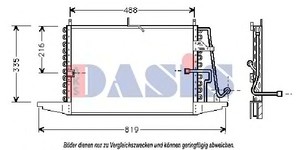 Фото Конденсатор, кондиціонер AKS DASIS 092080N