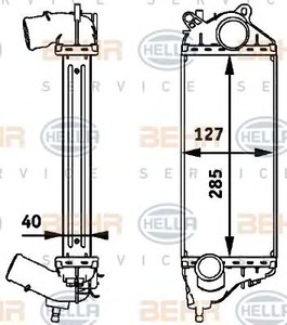 Фото Інтеркулер Behr Hella Service 8ML376723441