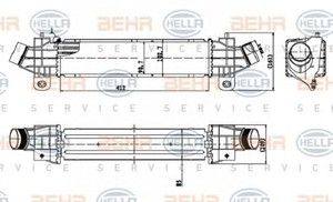 Фото Інтеркулер Behr Hella Service 8ML 376 899-091