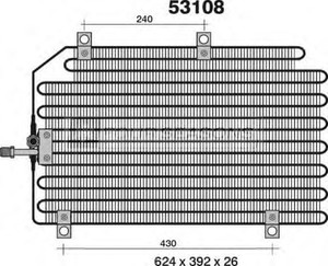 Фото Конденсатор, кондиціонер STANDARD F4-53108