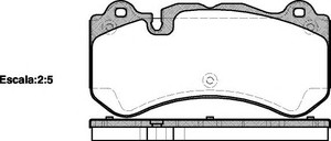 Фото Гальмівні колодки KAVO PARTS 1279 00