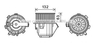 Фото Электродвигатель, вентиляция салона PRASCO CN8298