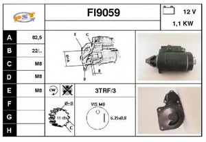 Фото Стартер SNRA FI9059