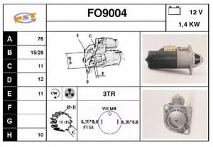 Фото Стартер SNRA FO9004