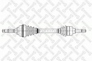 Фото Привідний вал STELLOX 158 1035-SX