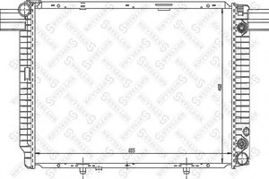 Фото Радіатор, охолодження двигуна STELLOX 10-25867-SX