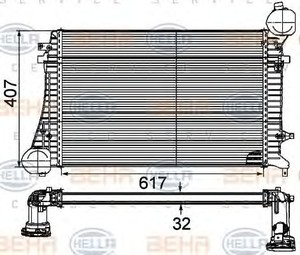 Фото Інтеркулер Behr Hella Service 8ML 376 746-131