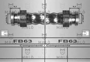 Фото Гальмівний шланг Malò 80546
