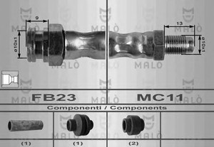 Фото Гальмівний шланг Malò 8574