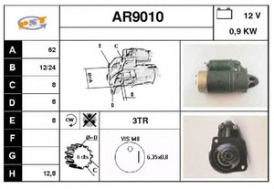 Фото Стартер SNRA AR9010