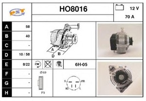 Фото Генератор SNRA HO8016