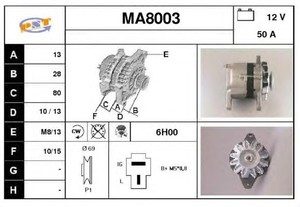 Фото Генератор SNRA MA8003