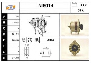 Фото Генератор SNRA NI8014