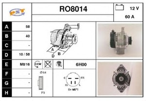 Фото Генератор SNRA RO8014