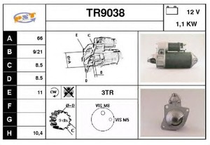 Фото Стартер SNRA TR9038