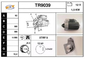 Фото Стартер SNRA TR9039