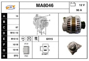 Фото Генератор SNRA MA8046