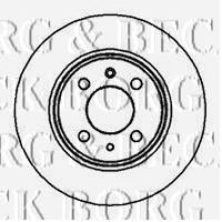 Фото Автозапчасть BORG & BECK BBD4020