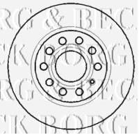 Фото Гальмівний диск BORG & BECK BBD4315