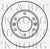 Фото Автозапчасть BORG & BECK BBD4659