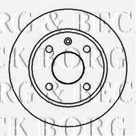 Фото Автозапчасть BORG & BECK BBD4886