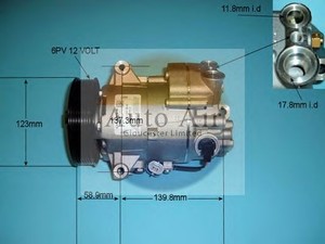 Фото Компресор, кондиціонер AUTO AIR GLOUCESTER 14-9744