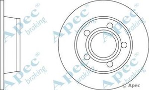 Фото Гальмівний диск APEC braking DSK2117