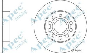 Фото Гальмівний диск APEC braking DSK2218