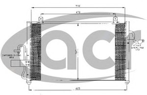 Фото Конденсатор, кондиціонер ACR 300472