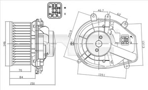 Фото Вентилятор салона TYC 537-0002