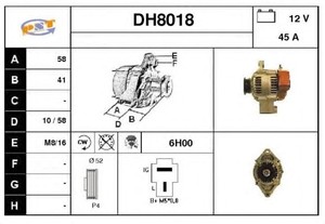 Фото Генератор SNRA DH8018