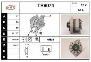 Фото Генератор SNRA TR8074