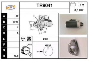 Фото Стартер SNRA TR9041